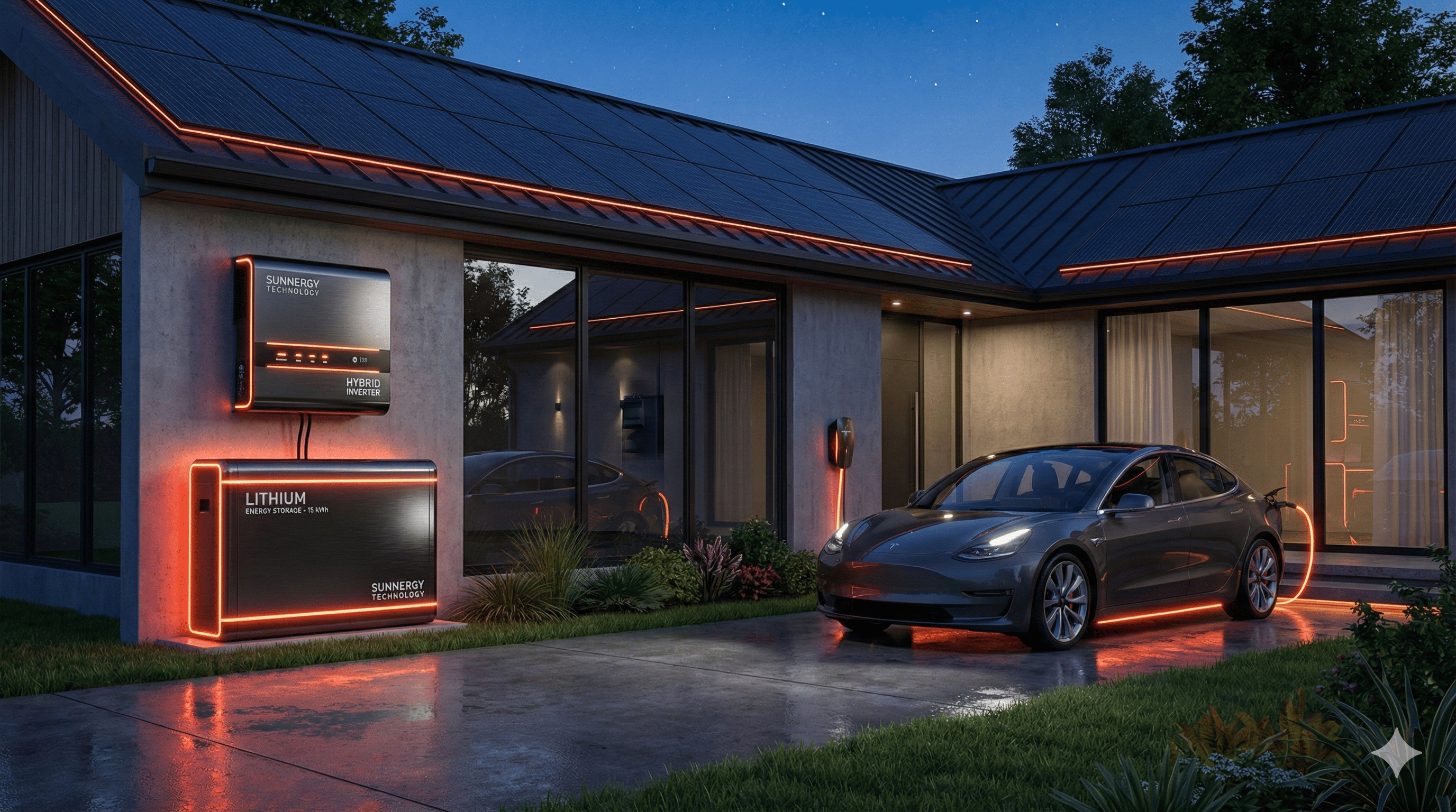 แผงโซล่าเซลล์ + แบตเตอรี่ สำหรับชาร์จรถไฟฟ้ากลางคืน ควรเลือกแบบไหนดี (คู่มือปี 2026)