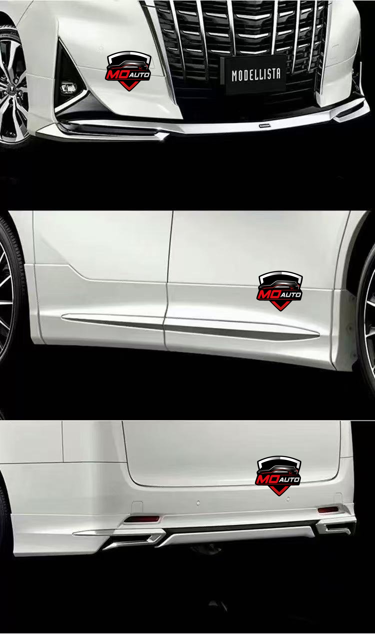 ชุดแต่งรอบคัน ALPHARD 30 HYBRID X ทรง Modellista