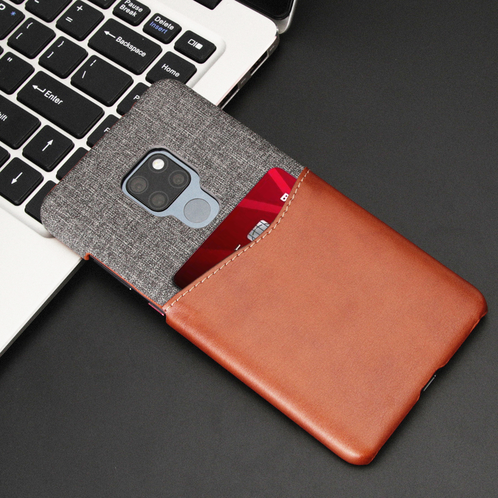 Case Huawei Mate 20 X / Pre-order * เคสหนังหรูหรา + ผ้านุ่ม ฝาช่องใส่นามบัตร *