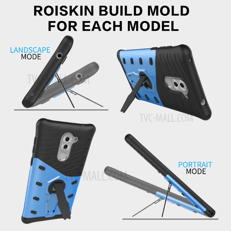 Case Huawei GR5 2017/ Pre-orde * ไฮบริดและ TPU วัสดุพลาสติก 4 มุม กันกระแทก *