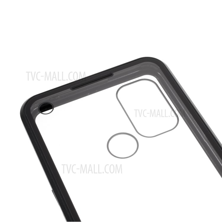 Case OPPO A53 (2020) # Pre-Order * เคสกระจกนิรภัยสองด้าน + เคสโทรศัพท์กรอบโลหะแม่เหล็กเต็มรูปแบบ *