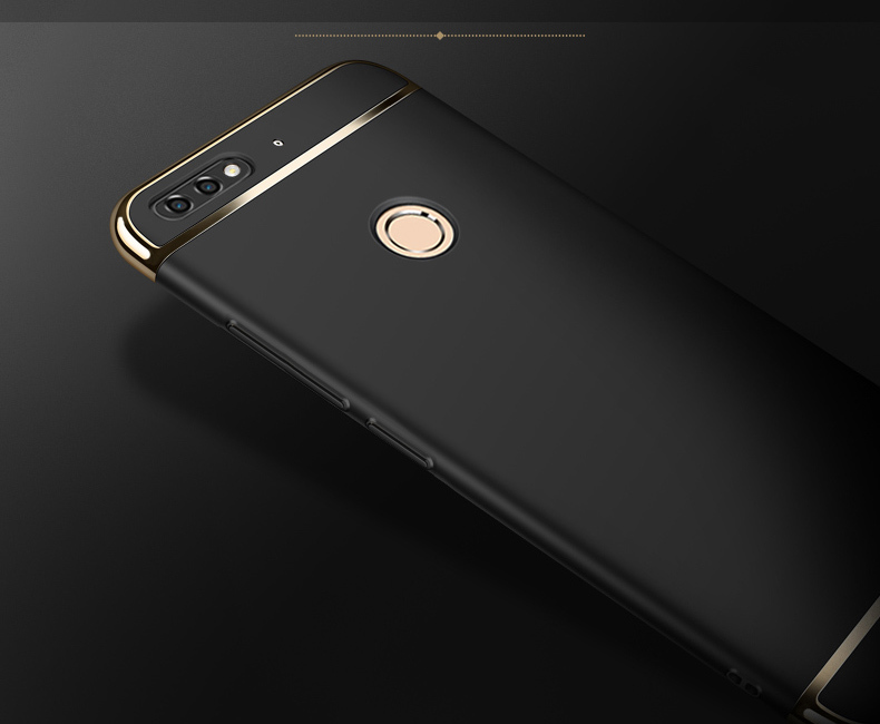 Case Huawei Y7 Pro 2018 / Pre-order * 3-in-1 คุ้มครอง วัสดุโพลีคาร์บอเนตพรีเมี่ยม *