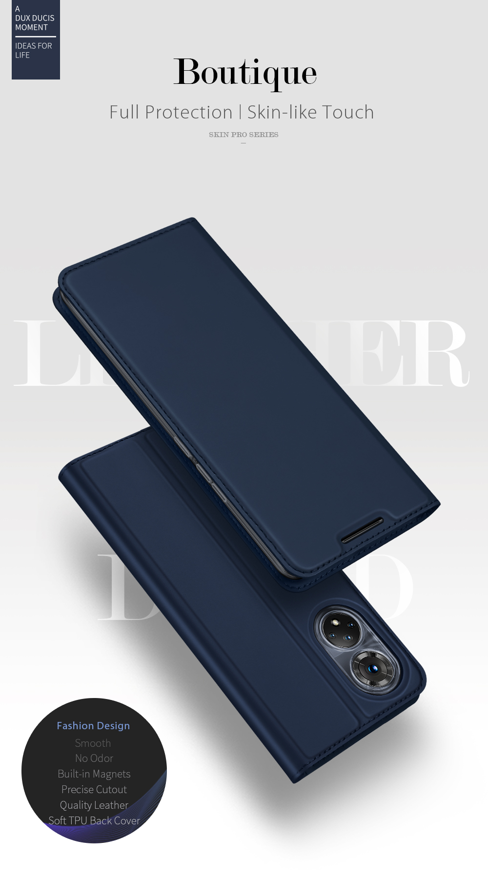Case Huawei nova 9 # Pre-Order * DUX DUCIS นี้มีสไตล์ธุรกิจที่เรียบง่ายและโครงสร้างตัวเครื่องที่บางเฉียบ *