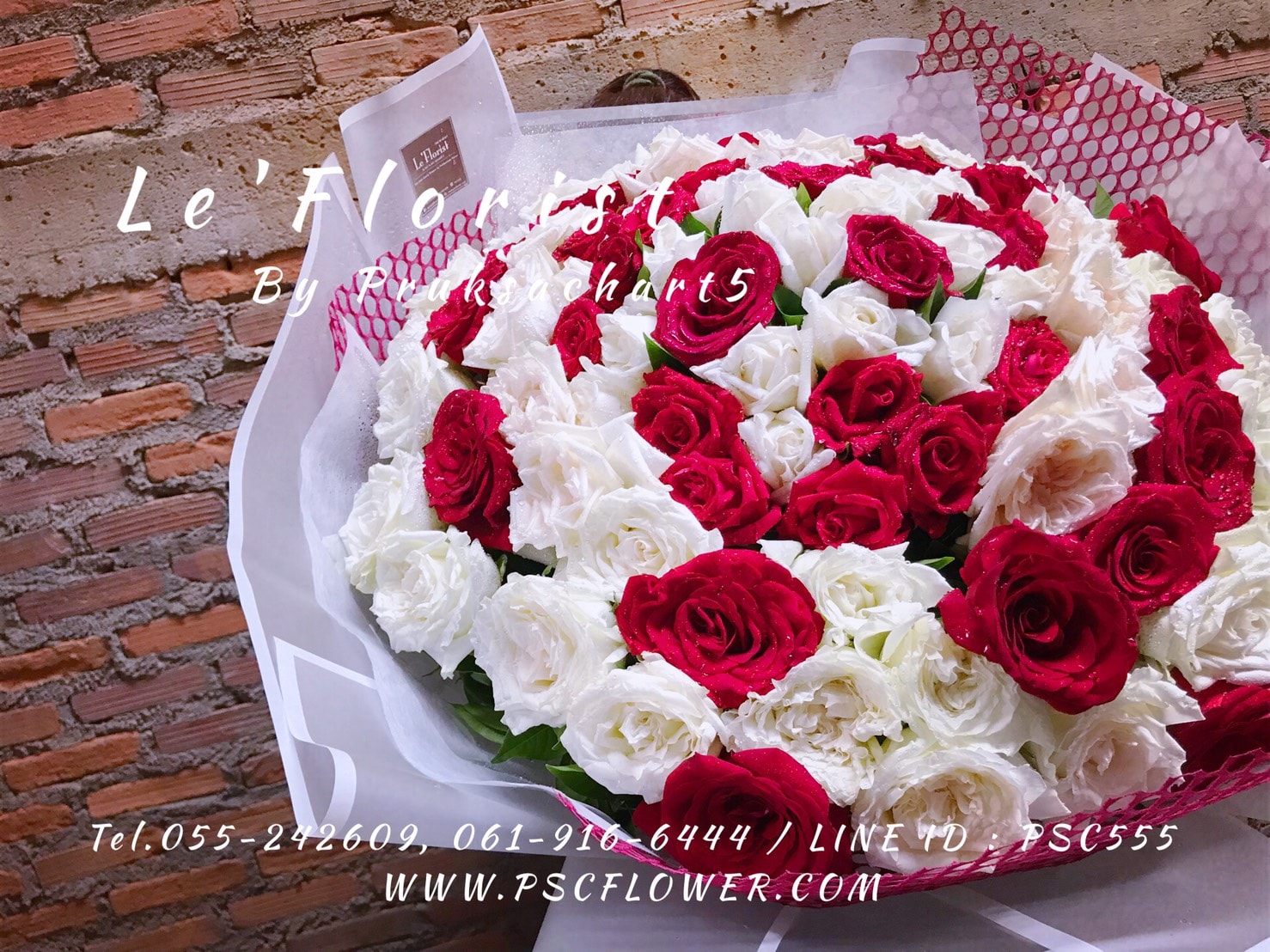 B20019-04 Premium 99 rose Fresh flower bouquet