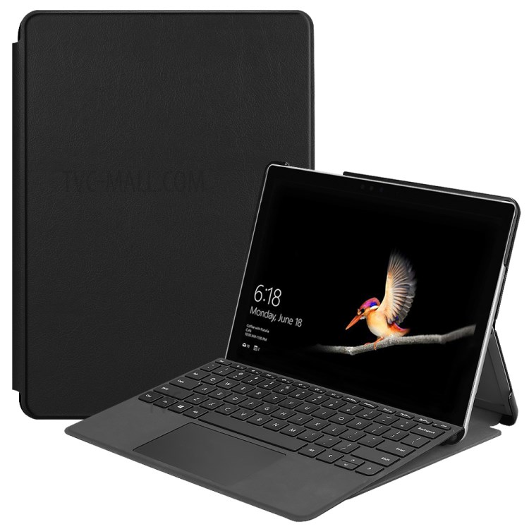 Case Microsoft Surface Go 2 / Pre-Order * เคสซองใส่แท็บเล็ตขาตั้งหนัง PU สีทึบพร้อมช่องเสียบปากกา *