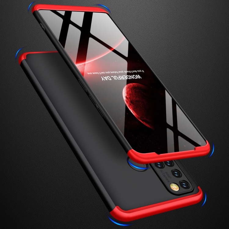 Case Realme C17/Realme 7i # Pre-Order * 3 in 1 GKK Three Stage Splicing Full Coverage PC Case *