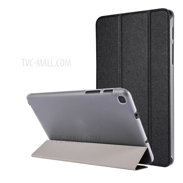 Case Samsung Galaxy Tab A 8.0 (2019) with S Pen / Pre-order * เคสผิวเนื้อผ้าไหมยืน 3- พับ *