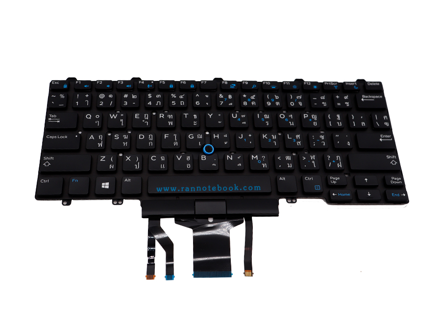 Keyboard Notebook Dell Latitude 7470 แท้ศูนย์ปะกัน Dell