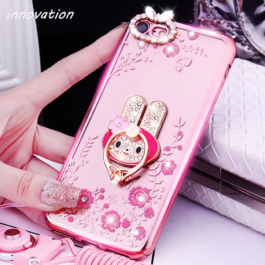 Case Huawei P10 Plus / Pre-order * เคสหรูหราเทคนิคการชุบทอง TPU ซิลิโคนอ่อนนุ่ม + แหวน *