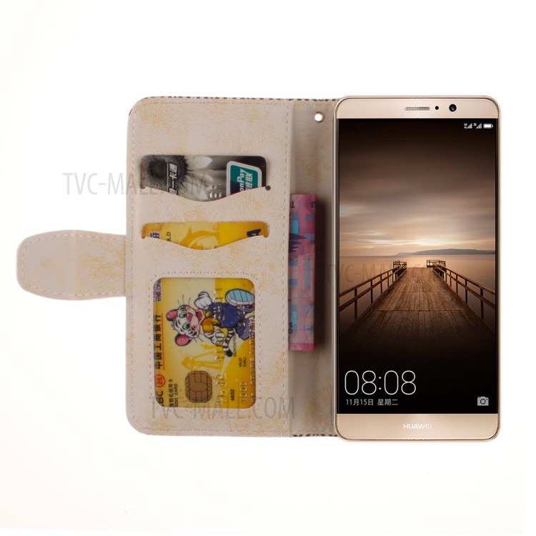 Case Huawei Mate 9 / Pre-order * ผิวนูนดอกไม้ Mandala กับเชือกเส้นเล็ก *