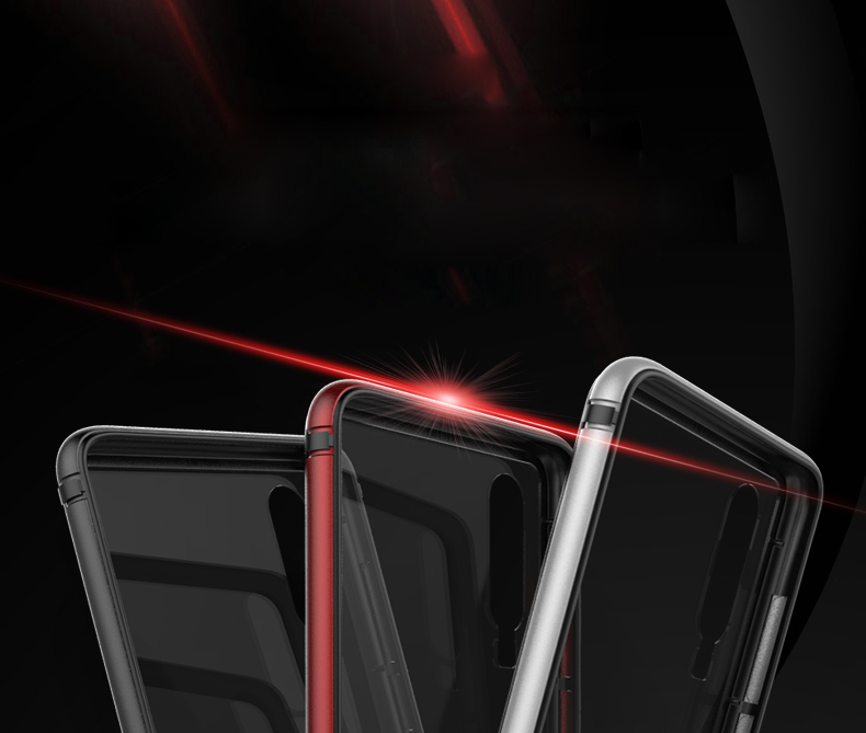 Case Huawei P30 / Pre-Order * LOVE MEI Shadow Series เคสกระจกเทมเปอร์กันกระแทก *
