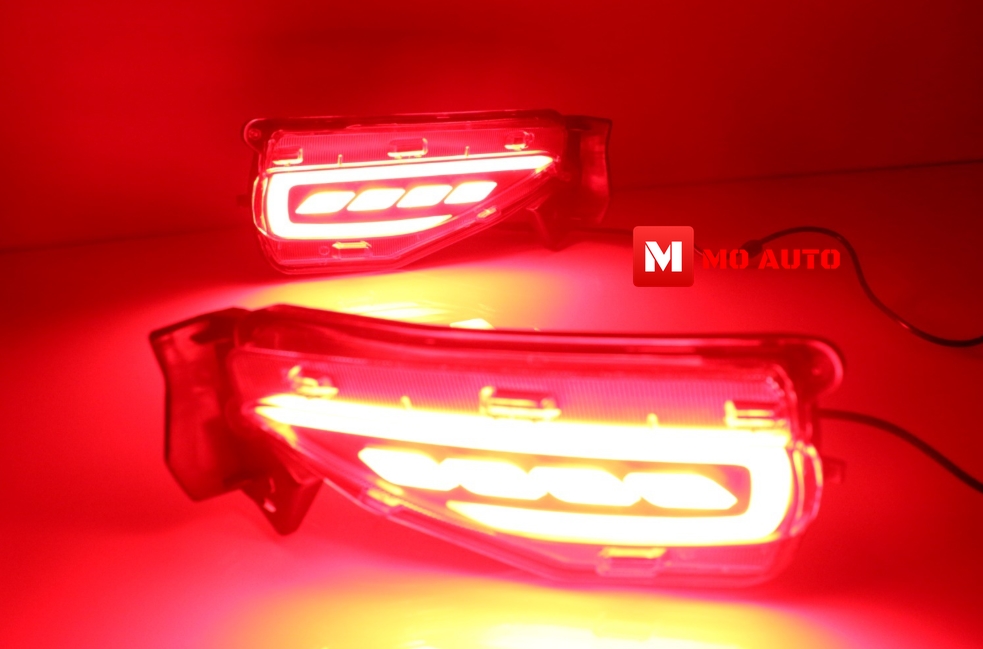 ไฟทับทิมกันชนท้าย V1 New Fortuner