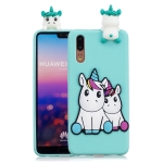 Case Huawei P20 # Pre-order * เคสป้องกัน TPU กันกระแทกลายการ์ตูน 3 มิติ *