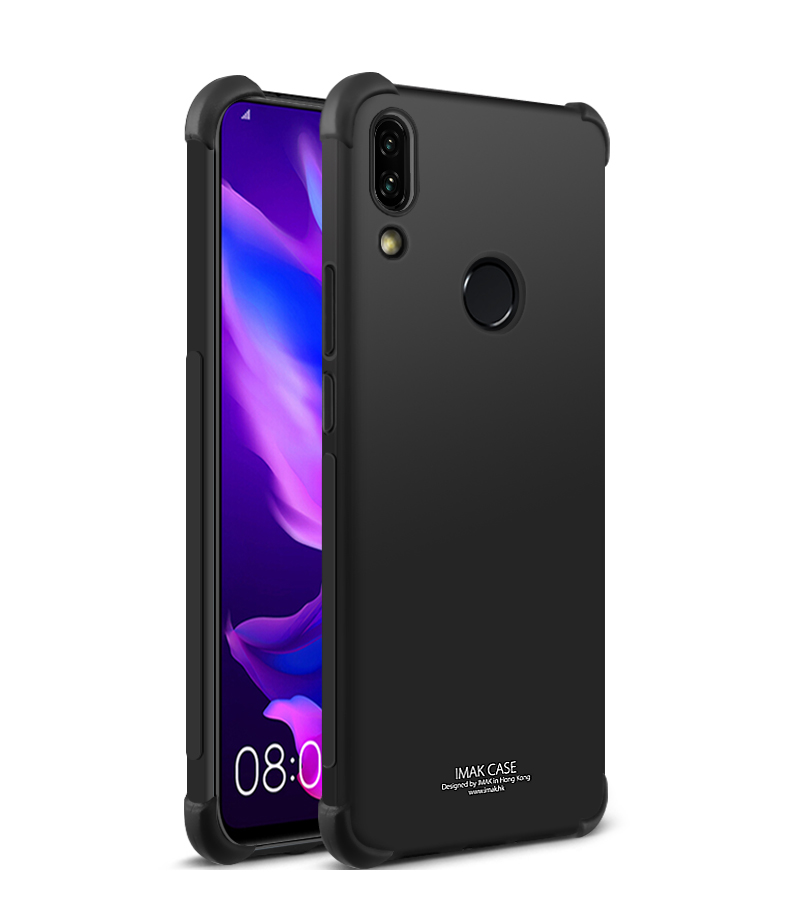 Case Huawei Y9 Prime 2019 / Pre-Order * IMAK Silky Anti-drop Soft TPU กันกระแทก 4 มุม + ฟิล์มป้องกันหน้าจอ *