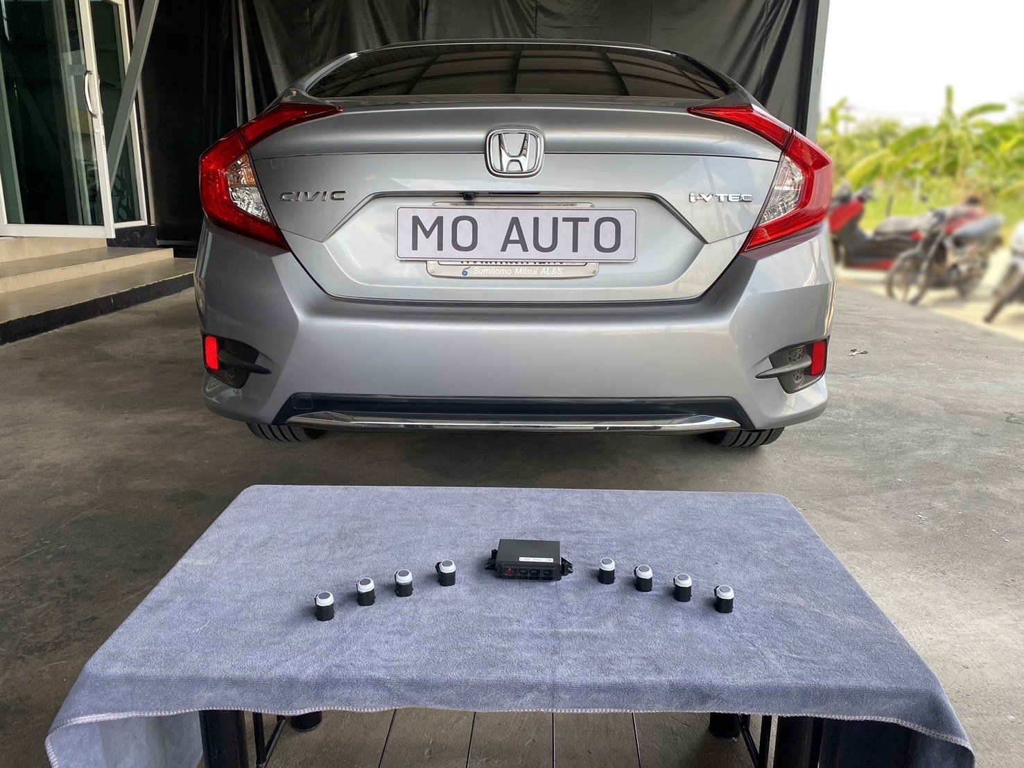 ชุดเซ็นเซอร์ หน้า-หลัง อัลตร้าโซนิค รอบคันสำหรับ CIVIC FC / FK