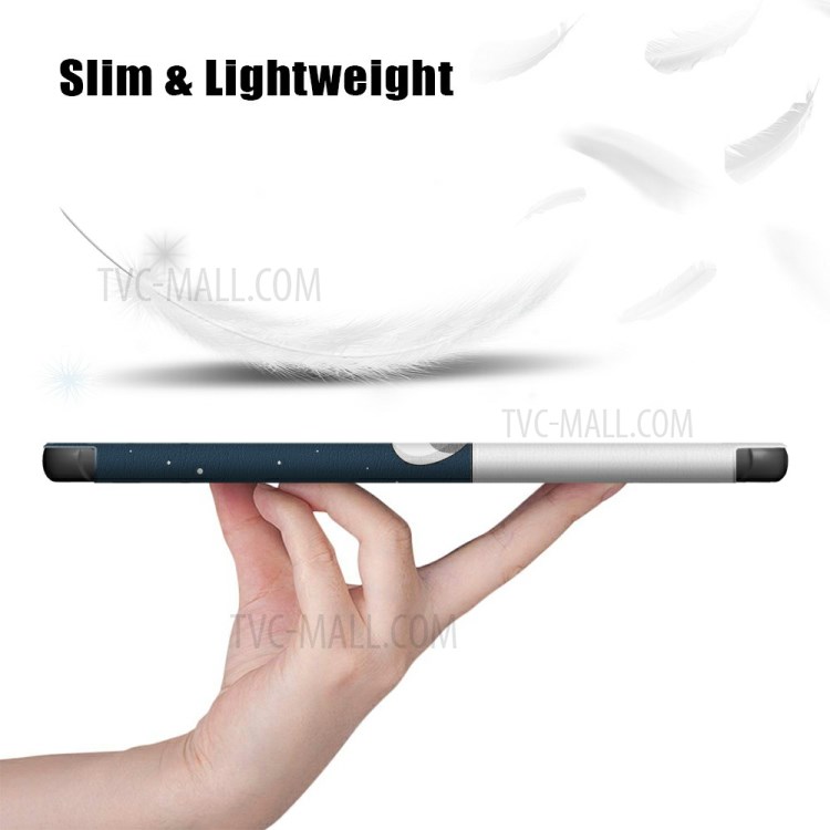 Case Lenovo Tab K10 # Pre-order * เคสหนัง PU แบบบางพิเศษและพีซีสมาร์ทฝาครอบป้องกันพร้อม Auto Sleep / Wake *