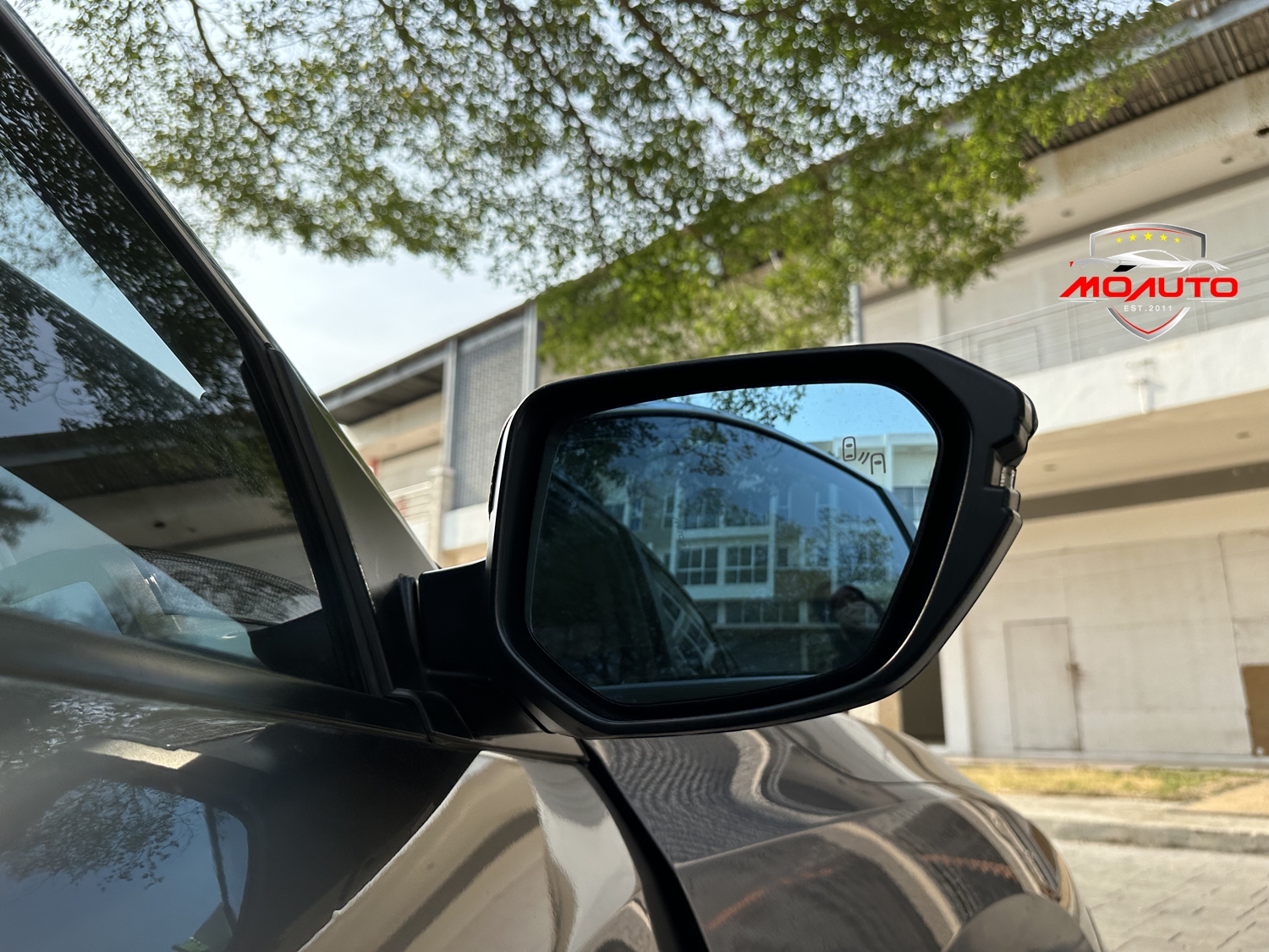 ชุดกระจกช่วยเตือนมุมอับสายตา V2 (Blind Spot Monitor) CIVIC FC / FK