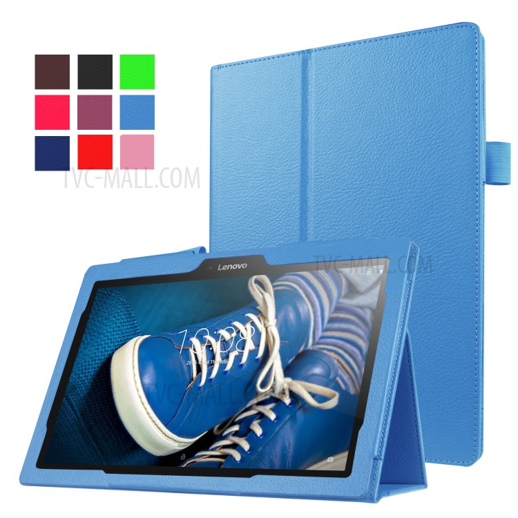 Case Lenovo Tab 3 10 Plus / Pre-order * เคสผิวลิ้นจี่ กระเป๋าหนัง PU ทนทาน *