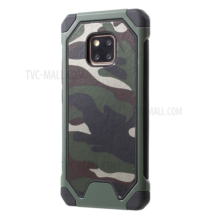 Case Huawei Mate 20 Pro / Pre-order * ลายพรางแฟชั่นลายหนัง PU ออกแบบเคลือบ *