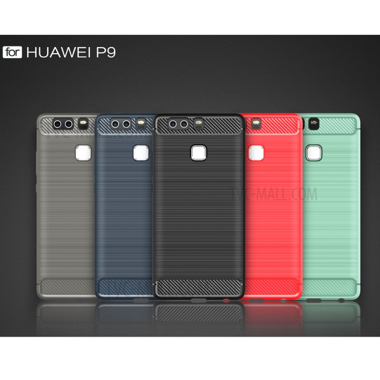 Case Huawei P9 / Pre-order * เคส TPU ไฟเบอร์คาร์บอน *