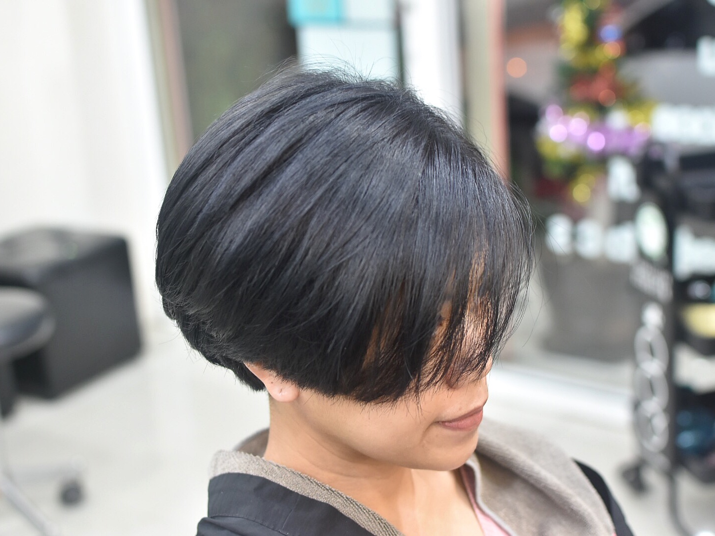สีผม ASH BLUE น้ำเงินประกายเทา