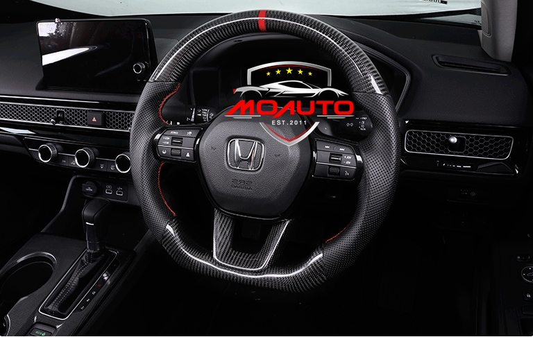 พวงมาลัยคาร์บอนแท้ CIVIC FE 2021-2022