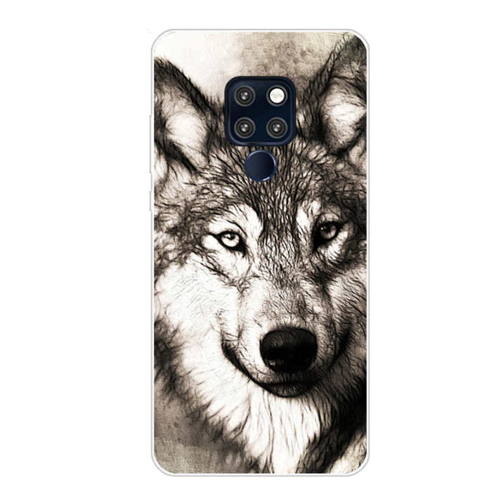 Case Huawei Mate 20 / Pre-order * เคส TPU ใสพิมพ์ลายการ์ตูนน่ารัก *