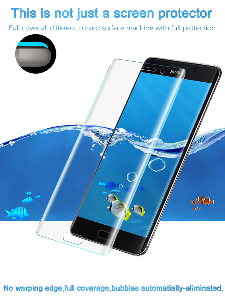 ฟิล์มกันรอย Huawei Mate 9 Pro / Pre-order * IMAK ระบบป้องกันภาพสั่นไหวแบบ Soft 3D - 2 ชิ้น *