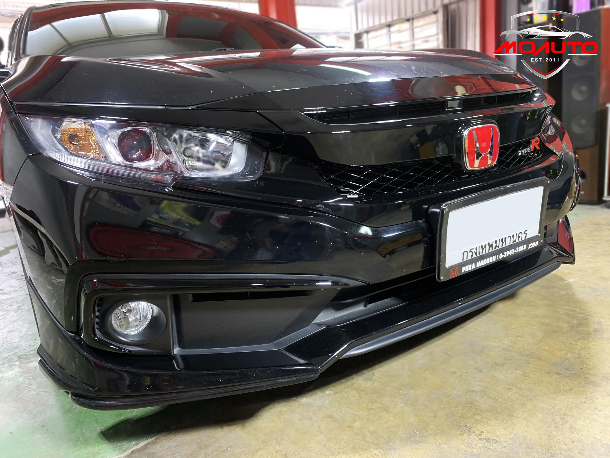 กระจังหน้าทรง TYPE-R ตรงรุ่น CIVIC FC MC 2019-2020