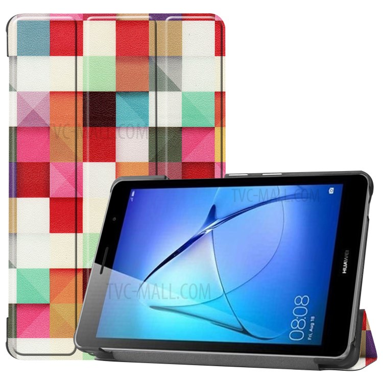 Case Huawei MatePad T8' / Pre-Order * เคสรูปแบบการพิมพ์หนัง PU การออกแบบการพิมพ์ลวดลายสดใสและมีสไตล์ *