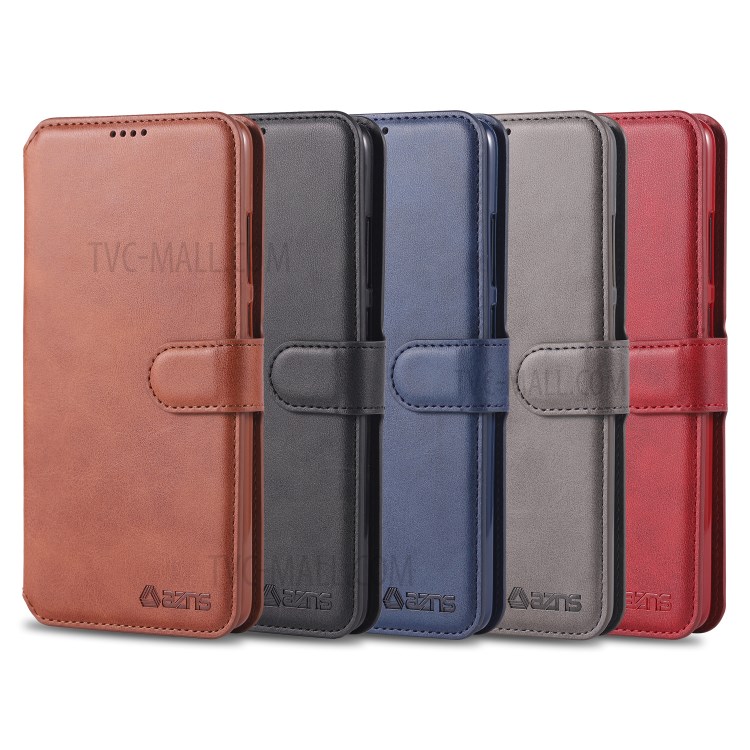 Case Huawei Mate 20 / Pre-order * AZNS กระเป๋าสตางค์หนังยืนพร้อมกับช่องเสียบการ์ด 3 ช่อง + กระเป๋าเงินสด 2 ใบ *