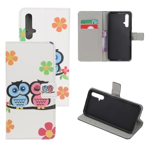 Case Huawei Nova 5T / Pre-order * เคสรูปแบบการพิมพ์หนังกระเป๋าสตางค์ *