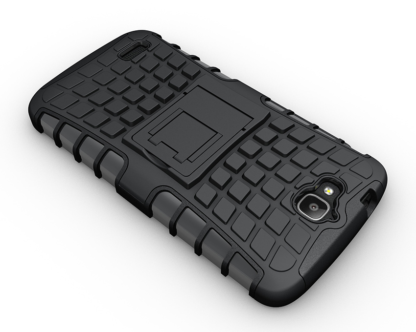 Case Huawei Honor 3C Lite (Holly) / พร้อมส่ง * ไฮบริด กันลื่นแบบยางขา PC + TPU Case *