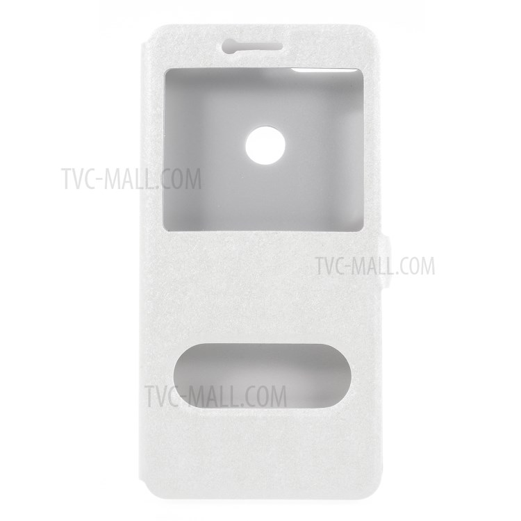 Case Huawei Y7 Pro 2018 / Pre-order * เคสผิวผ้าไหม ดูหน้าต่างคู่ *