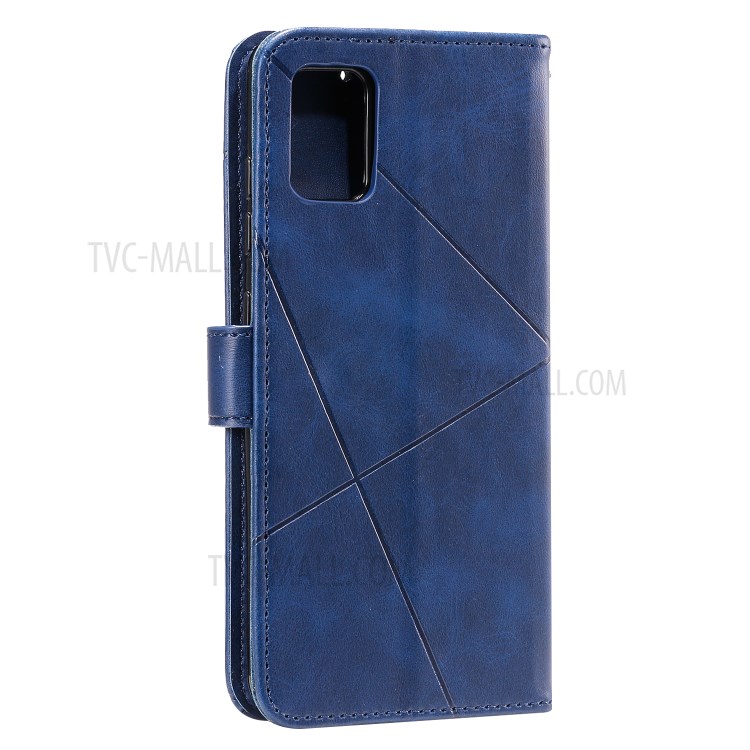 Case Vivo V19 / Pre-order * เคสเรขาคณิตสไตล์กระเป๋าสตางค์ซองหนังพลิกด้วยเชือกเส้นเล็ก *