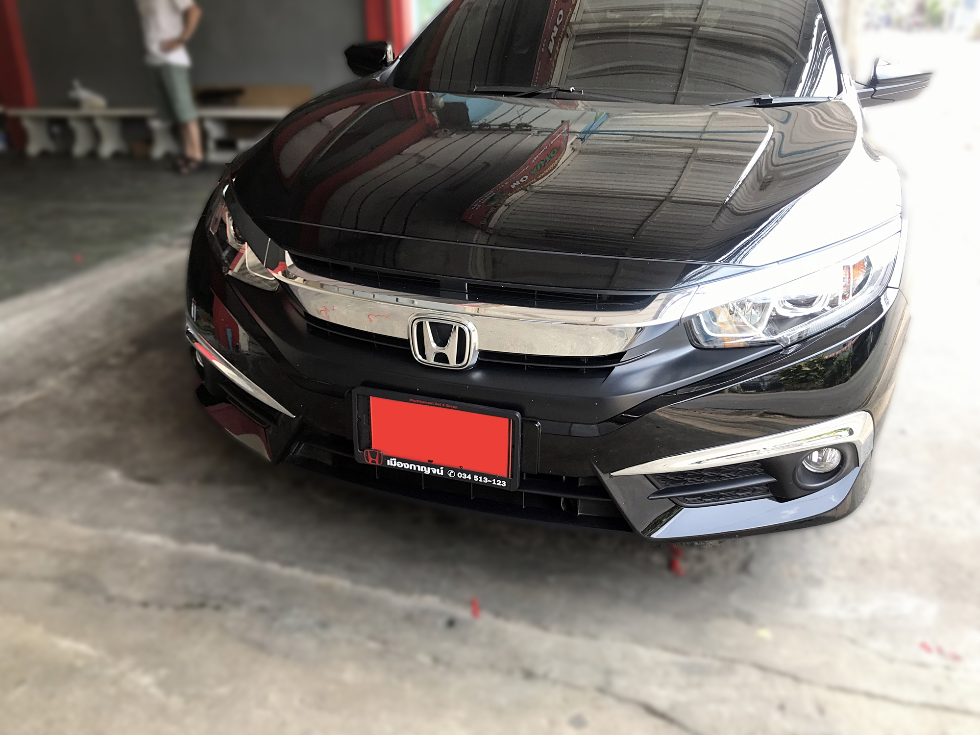 คิ้วไฟตัดหมอกเต็มโครเมียม CIVIC FC 2016-2018