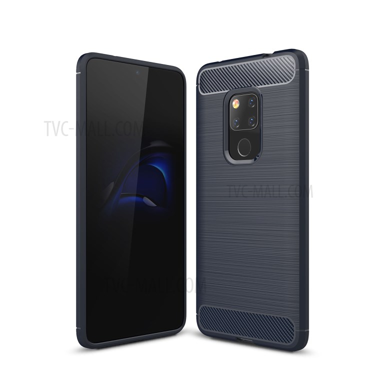 Case Huawei Mate 20 / Pre-order * เนื้อคาร์บอนไฟเบอร์สะดุดตามากขึ้น Soft TPU สามารถบิดได้อย่างอิสระ *