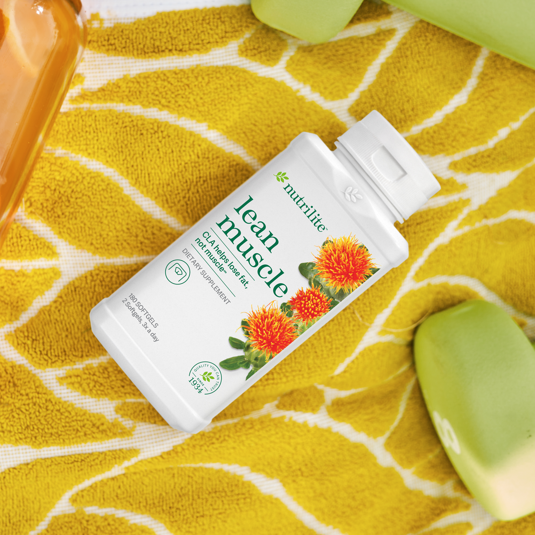 ส่งฟรี!!Nutrilite CLA 500 Lean Muscle CLA น้ำมันดอกคำฝอย" ช้อปUSA