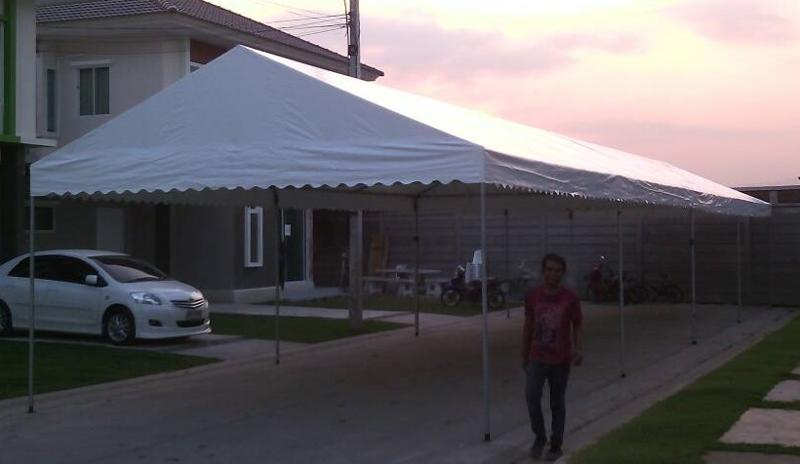 เต็นท์จั่ว ขนาด กว้าง2เมตร x ยาว4เมตร x สูง2.5เมตร เต็นท์เช่า เต็นท์ผ้าใบทรงจั่ว เต็นท์ทรงจั่ว เต็นท์จอดรถ เต็นท์จัดงาน เต็นท์งานวัด เต็นท์วัด