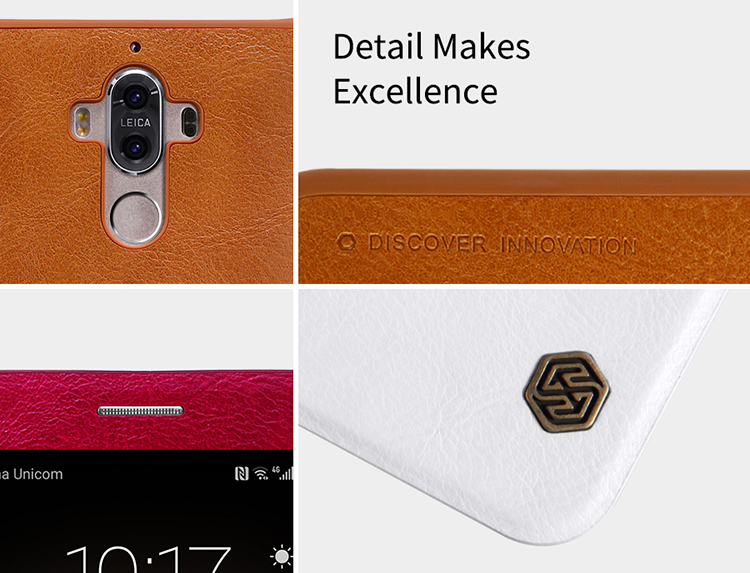 Case Huawei Mate 9 / Pre-order * NILLKIN ฉินซีรีส์ดูหน้าต่าง เคสซองหนังสมาร์ท *