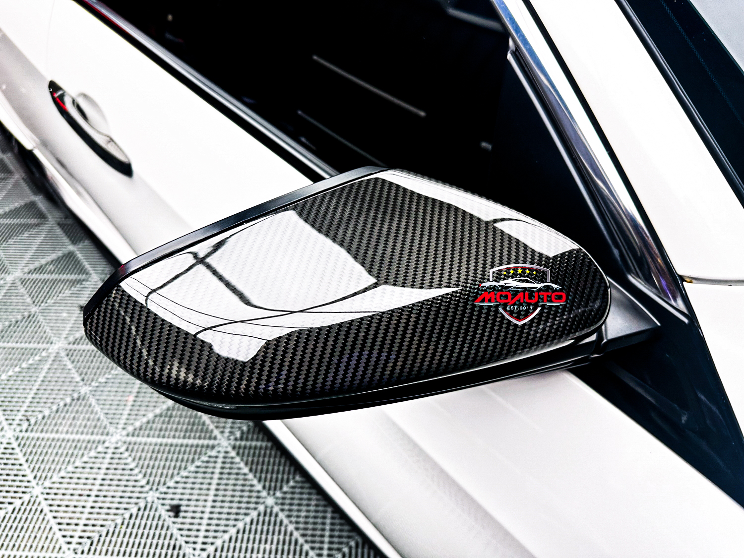 ฝาครอบกระจกมองข้าง PURE CARBON CIVIC FC / FK