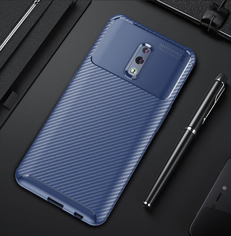 Case OPPO Reno / Pre-order * เคสคาร์บอนไฟเบอร์เนื้อ TPU ป้องกันอ่อนนุ่มยืดหยุ่นและทนทาน *