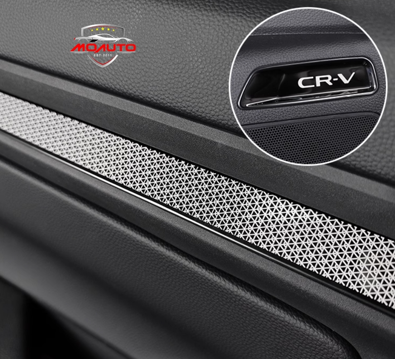 ครอบสแตนเลทดำเงาภายใน CR-V G6