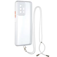 Case Xiaomi 11T / 11T Pro # Pre-Order * เคสแบบใสPC + TPU ฝาหลังป้องกันการหล่นพร้อมเชือกเส้นเล็ก *