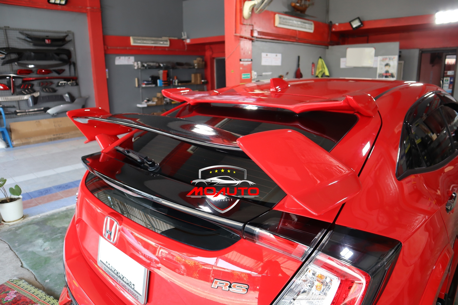 ชุดแต่ง TYPE-R CIVIC FK Hatchback แบบสวมทับ