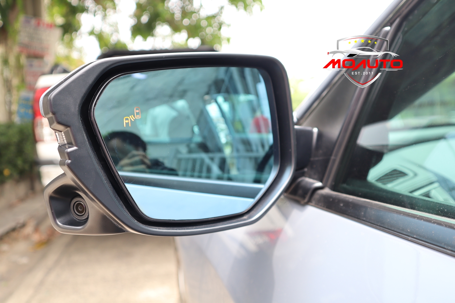 ชุดระบบช่วยเตือนมุมอับสายตาที่กระจกมองข้าง V1 (Blind Spot Monitor) CIVIC FK / FK MC