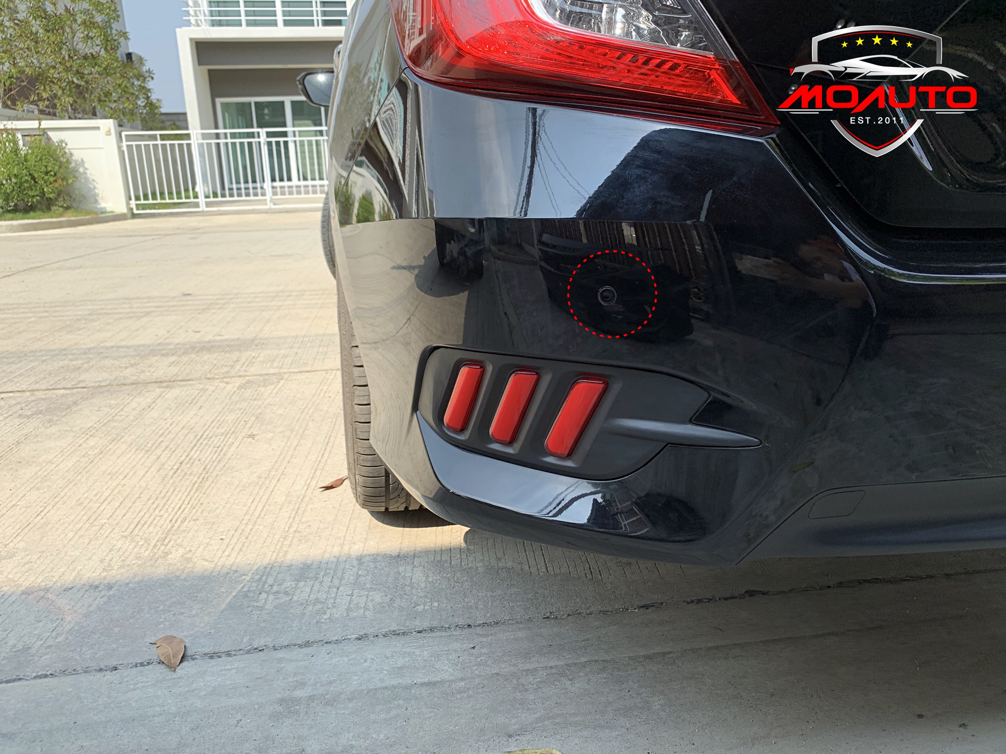 เซ็นเซอร์ถอยหลัง 4 จุด แบบยุโรป CIVIC FC / FK