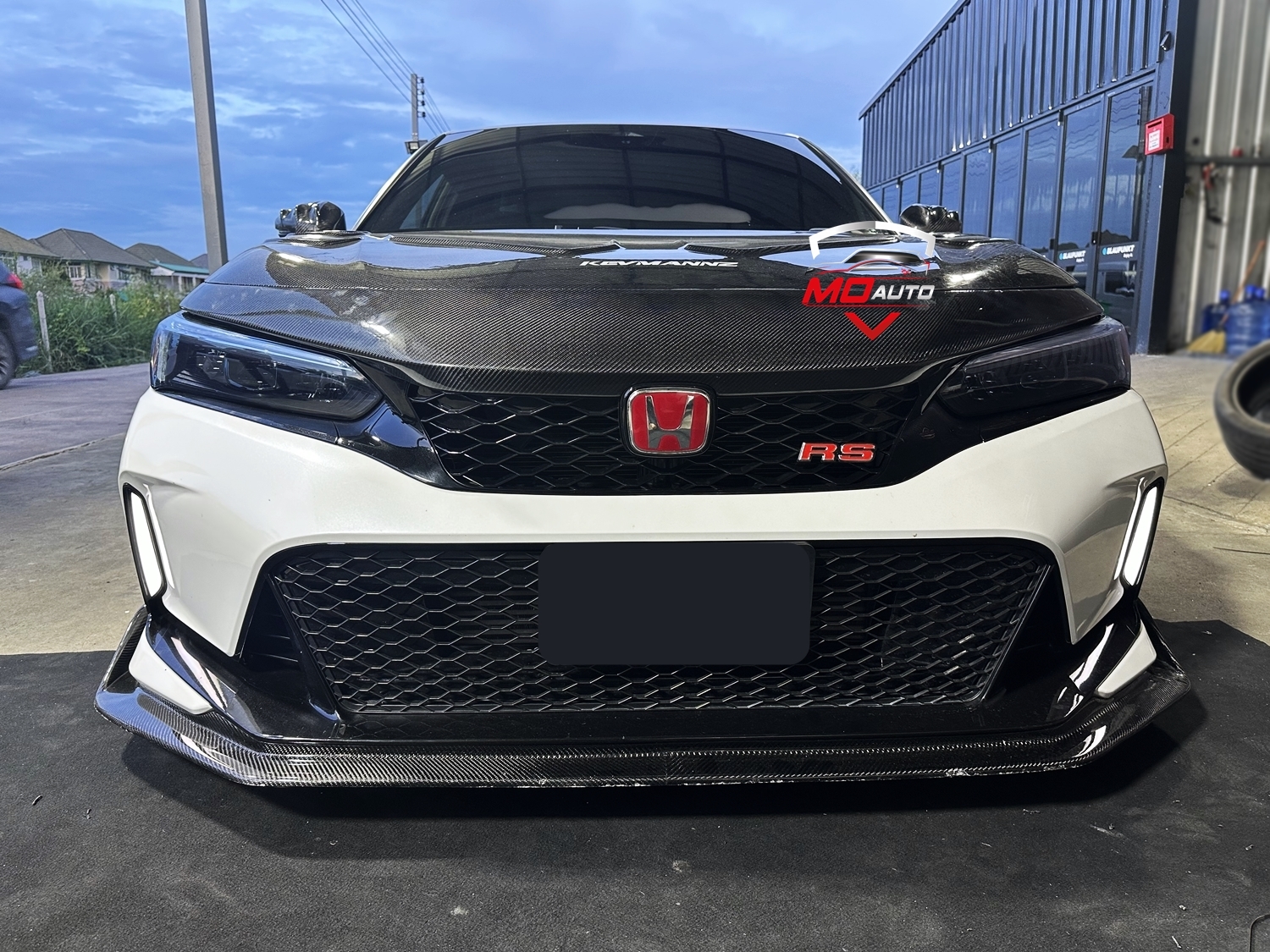 ไฟเดย์ไลท์กันชนหน้า TYPE-R สำหรับ CIVIC FE