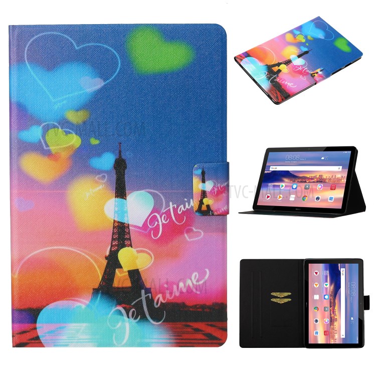 Case Huawei MediaPad T5 / Pre-Order * เคสรูปแบบการพิมพ์ลายช่องเสียบการ์ด รูปแบบที่โดดเด่น *