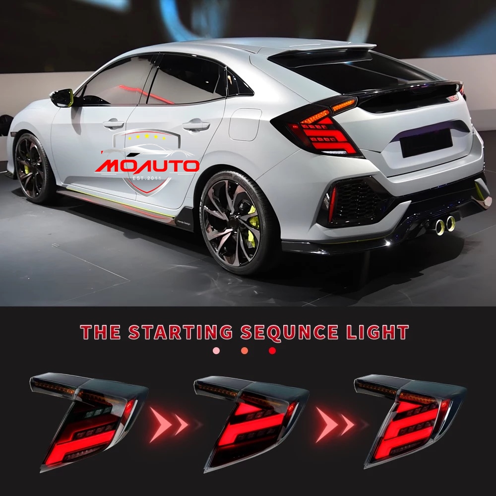 ไฟท้าย LED CIVIC FK ทรง Mugen Style V2